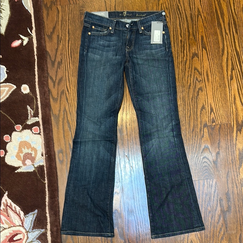 7 For All Mankind Dark Blue Women's Jeans